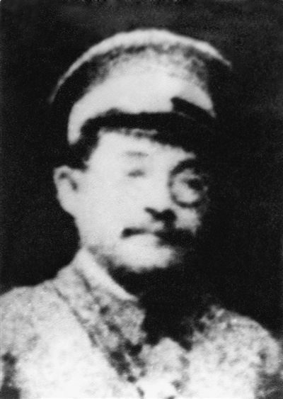 这是廖乾五像（资料照片）。新华社发